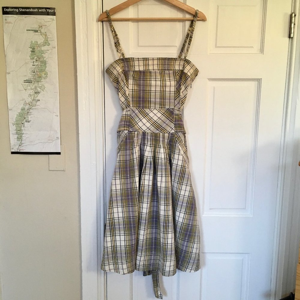 Free People Plaid Dress